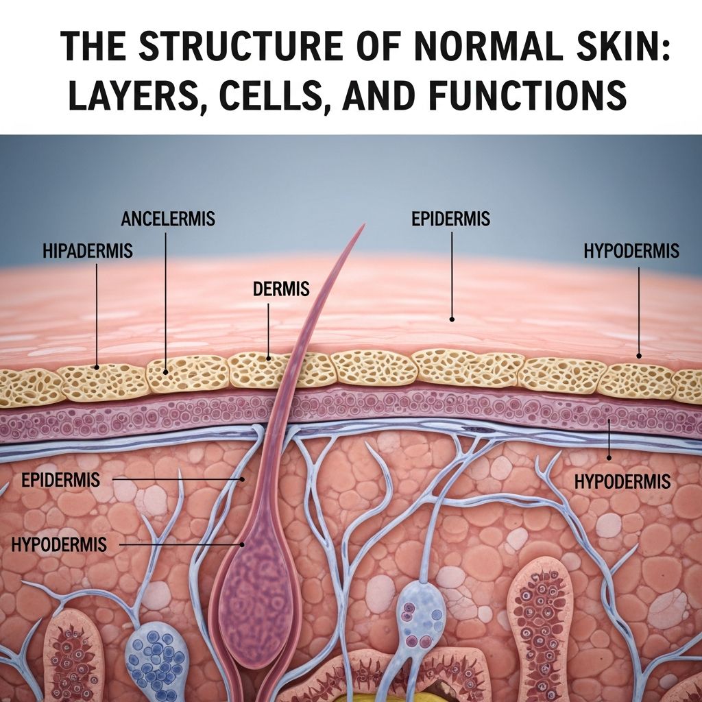 Understanding skin anatomy: The epidermis, dermis, and subcutis explained.