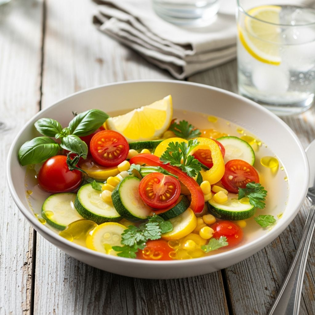 These light, flavorful summer soups are packed with vegetables and low in calories to help you lose weight without sacrificing taste.