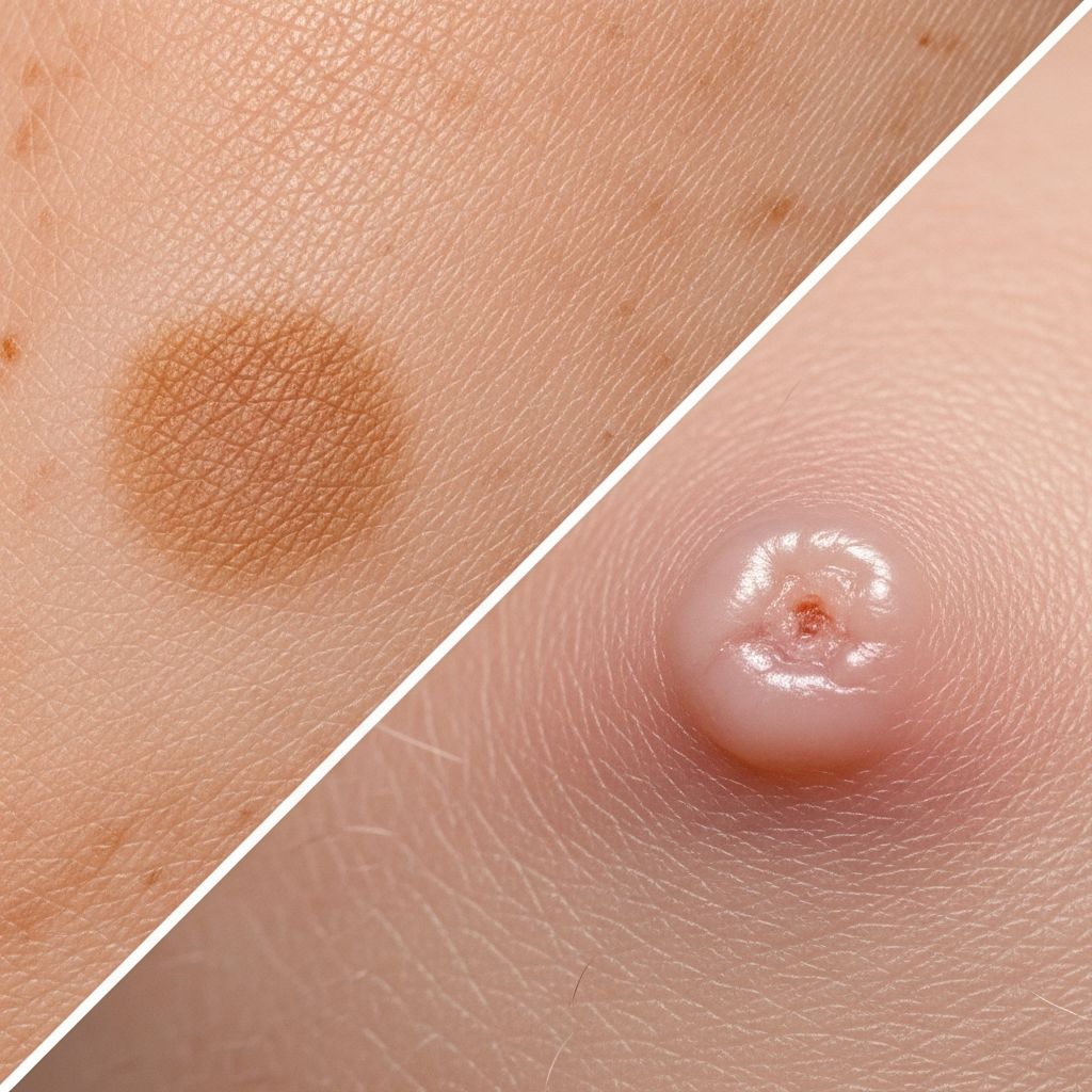 Learn to distinguish harmless sun spots from dangerous skin cancer signs for early detection and protection.