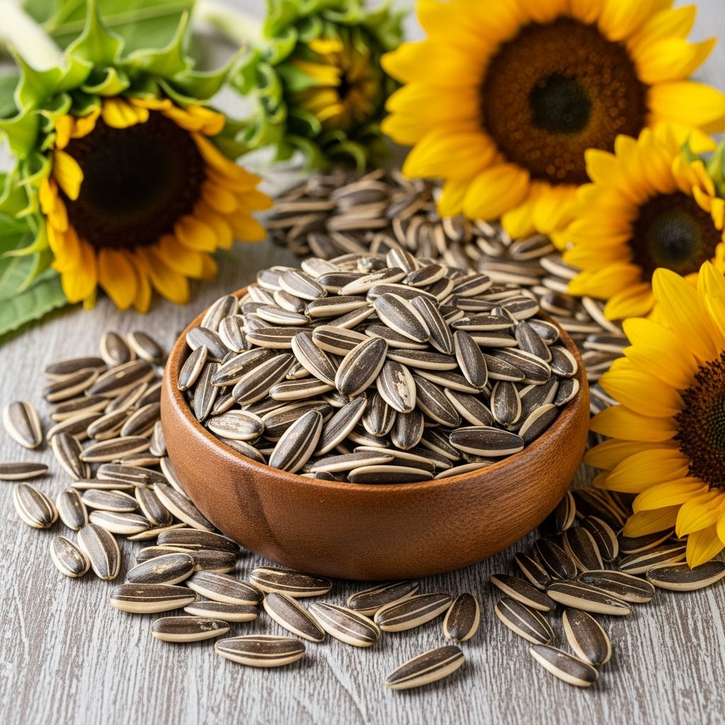 Discover the impressive health benefits of sunflower seeds, from heart protection and cancer prevention to thyroid support and reduced inflammation.