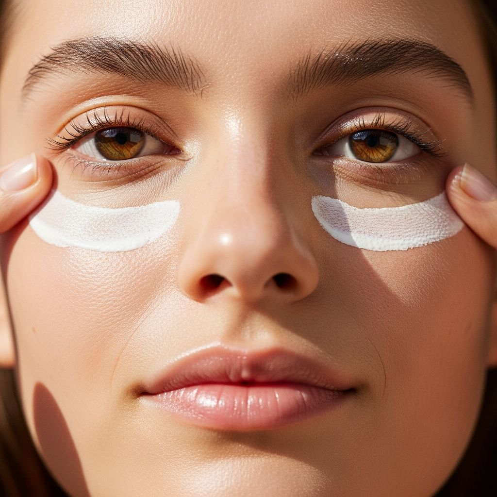 Expert advice on safely applying sunscreen to protect the delicate eye area from UV damage without irritation.