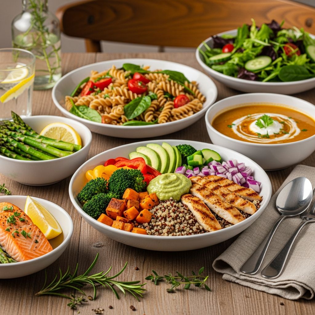 Discover 25+ quick, nutritious weeknight dinners ready in 30 minutes or less with fresh ingredients and bold flavors for busy families.