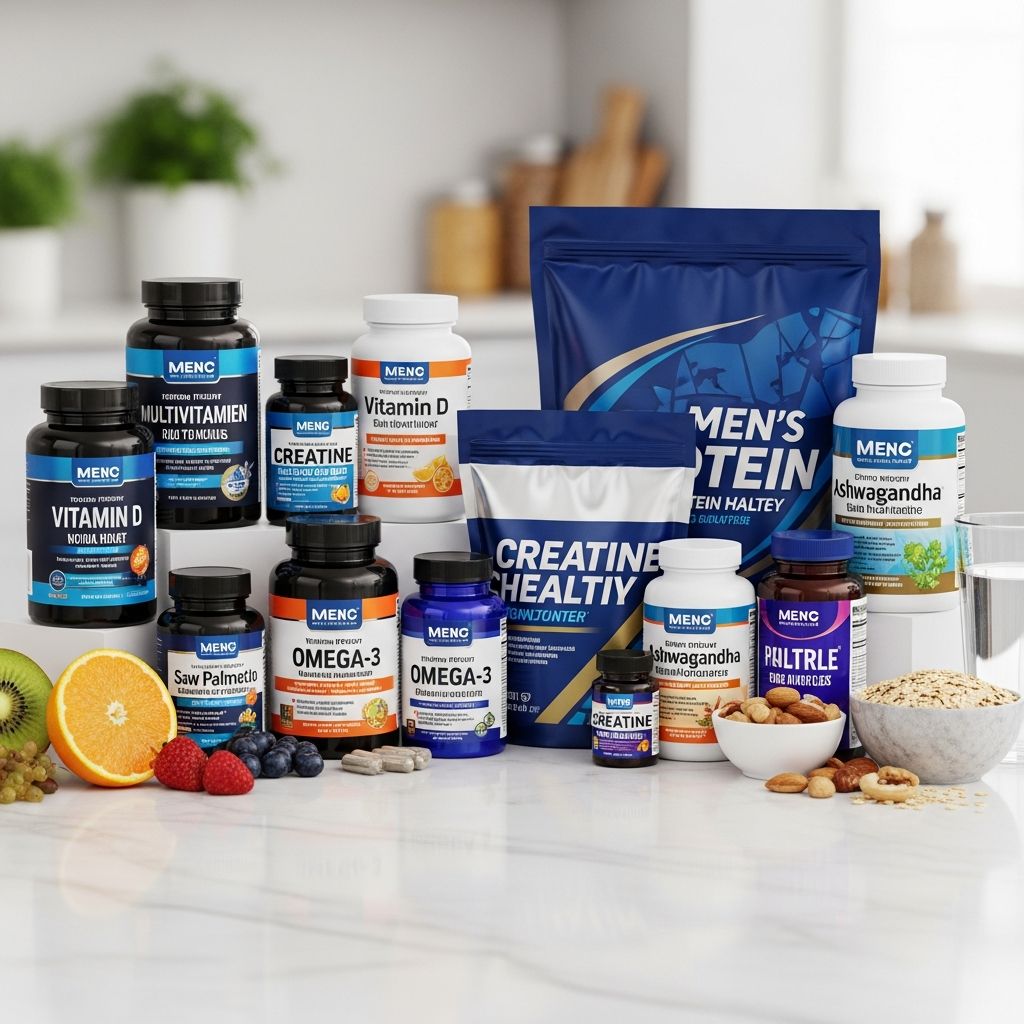 Supplements and Men’s Health: Essential Guide Discover which supplements men need for optimal health, bone strength, and disease prevention.