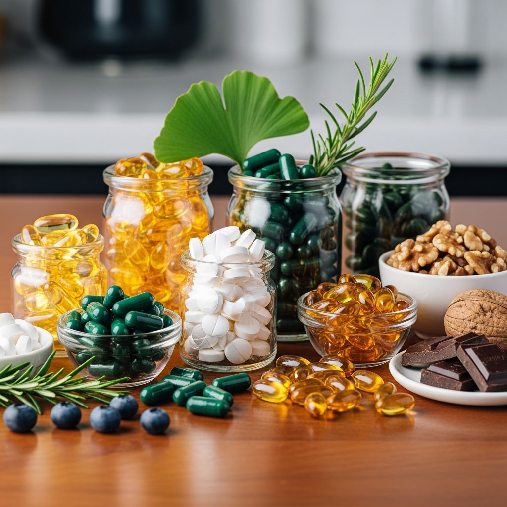 Discover evidence-based supplements that may support memory and cognitive health in aging adults.