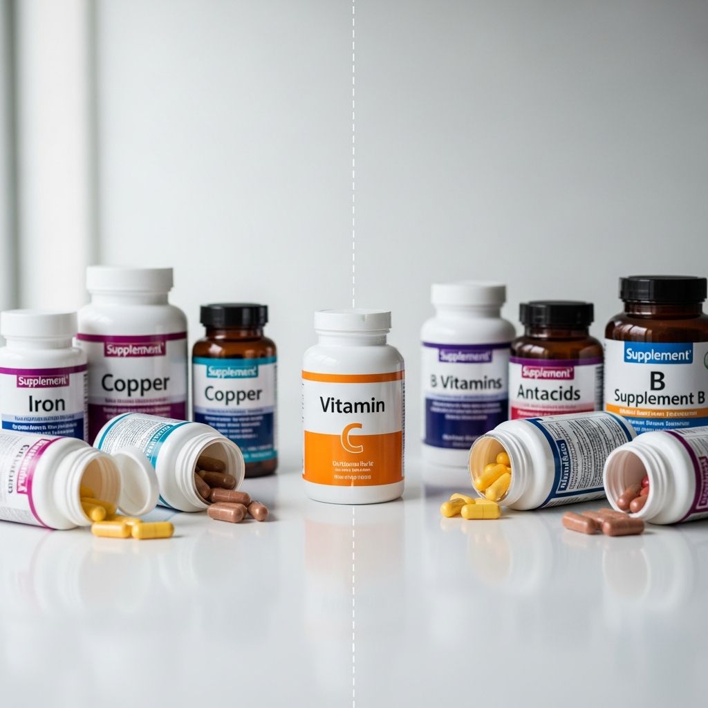 Discover key supplements to avoid mixing with vitamin C for optimal absorption and safety in your daily routine.