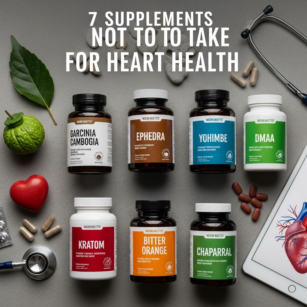 Discover seven supplements that may harm your heart health and learn safer alternatives from registered dietitians.