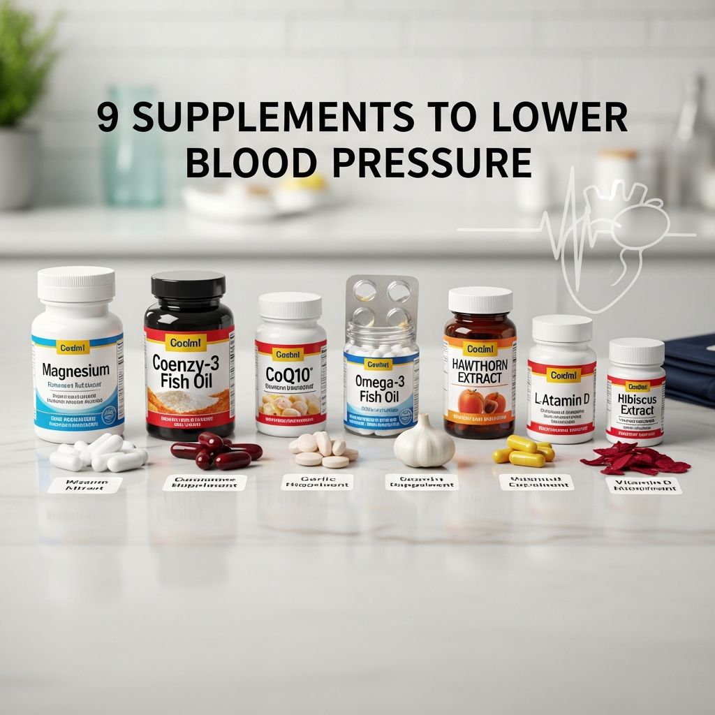 Discover evidence-based supplements that may help manage high blood pressure naturally, backed by science and expert insights.