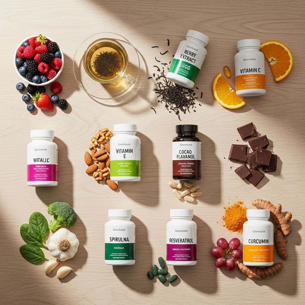 Boost your antioxidant intake with these powerful supplements that combat oxidative stress and support overall health naturally.
