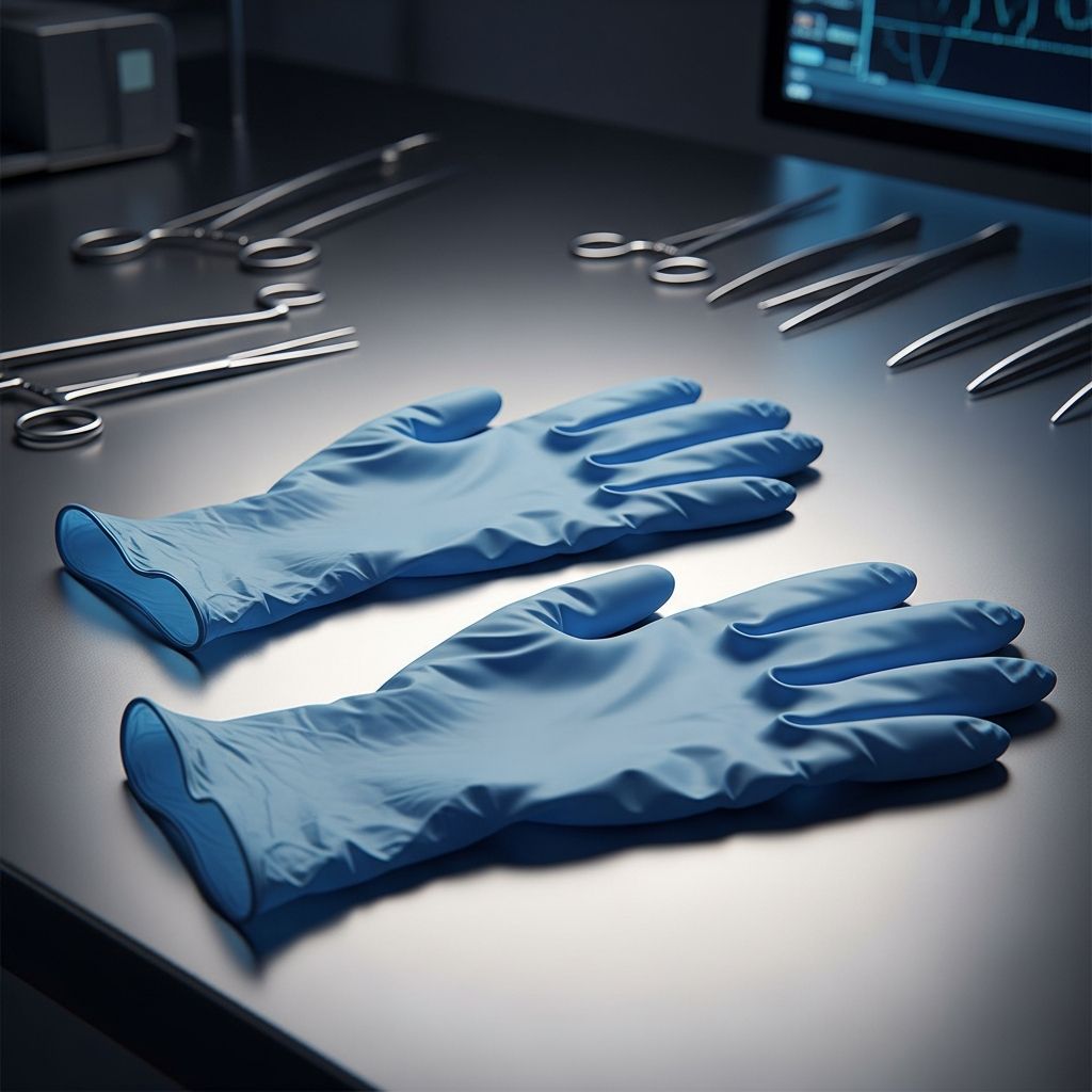 Comprehensive guide to surgical gloves: materials, protection, allergies, and clinical best practices.