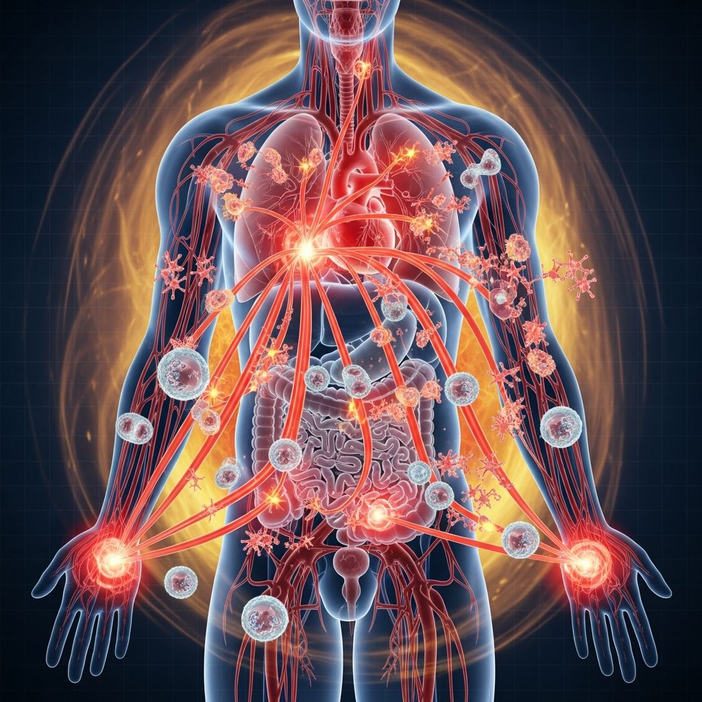 Comprehensive guide to systemic inflammatory reactions in dermatology, covering mechanisms, clinical features, and management strategies.