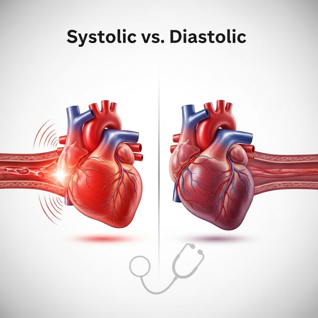 Understand the key differences between systolic and diastolic blood pressure, their roles in heart health, and how to manage readings for optimal cardiovascular wellness.