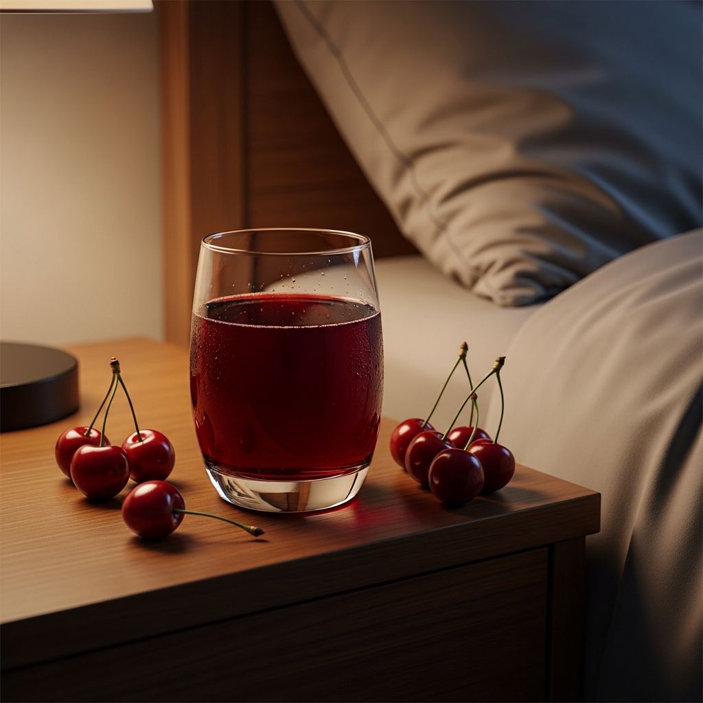 Discover how tart cherry juice may improve sleep quality through natural melatonin and tryptophan, backed by emerging research.