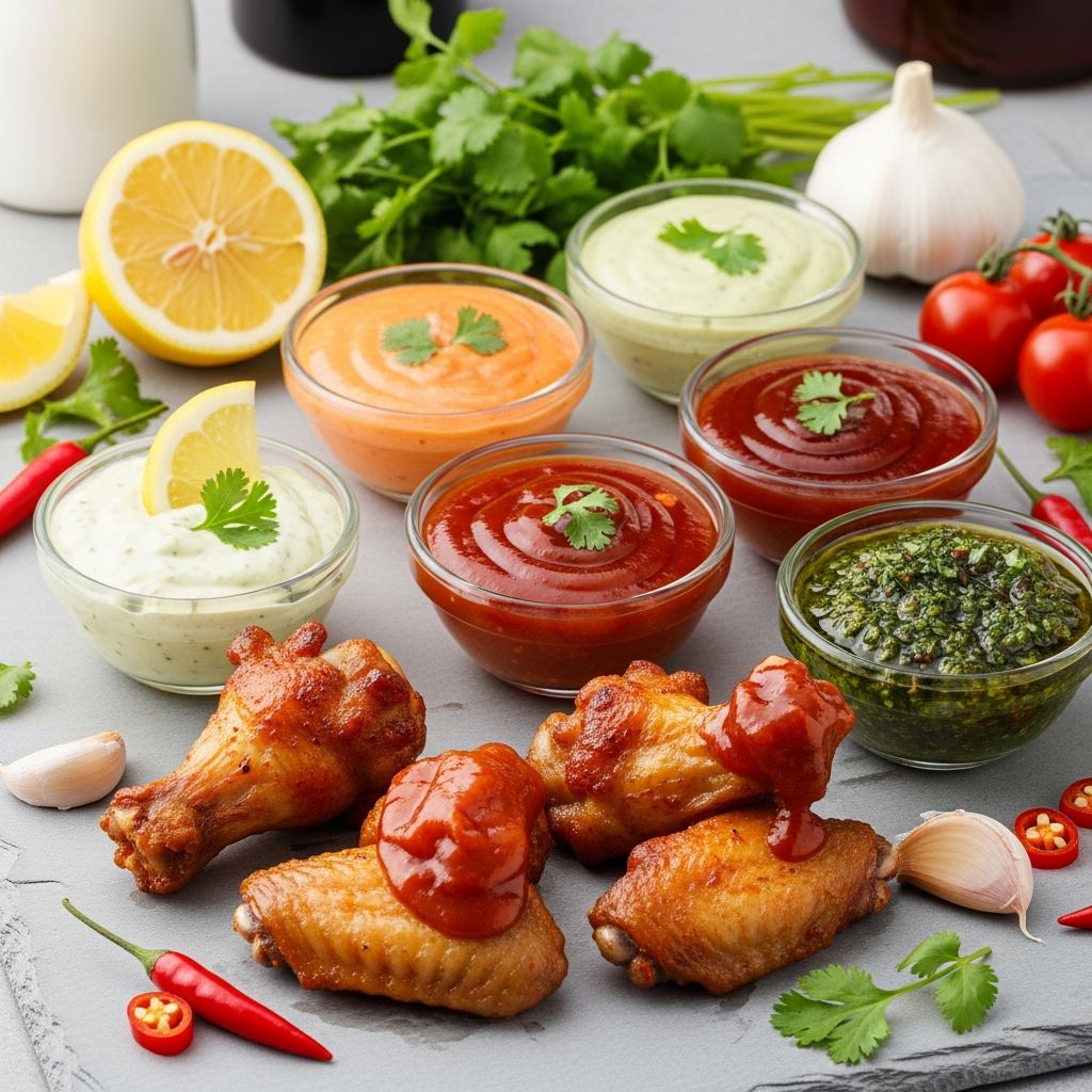 Elevate your game day with these nutritious, flavorful sauces that keep chicken wings light and delicious without the guilt.