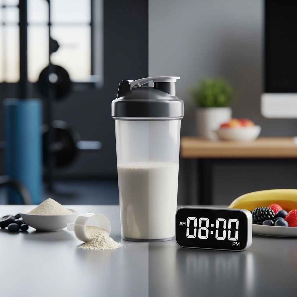 Discover the optimal times to consume protein powder based on science to boost muscle growth, aid weight loss, and enhance recovery.