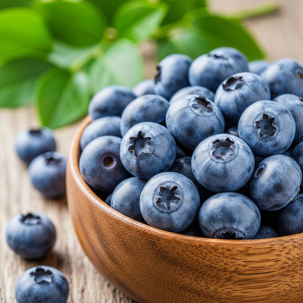 Discover the science-backed benefits of blueberries for heart health, brain function, diabetes prevention, gut health, and more.