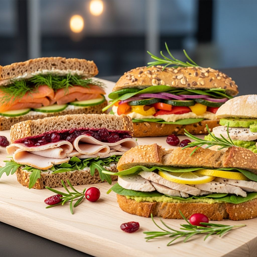 Discover the healthiest Christmas sandwiches from high street chains, ranked by nutrition to help you enjoy festive treats guilt-free.