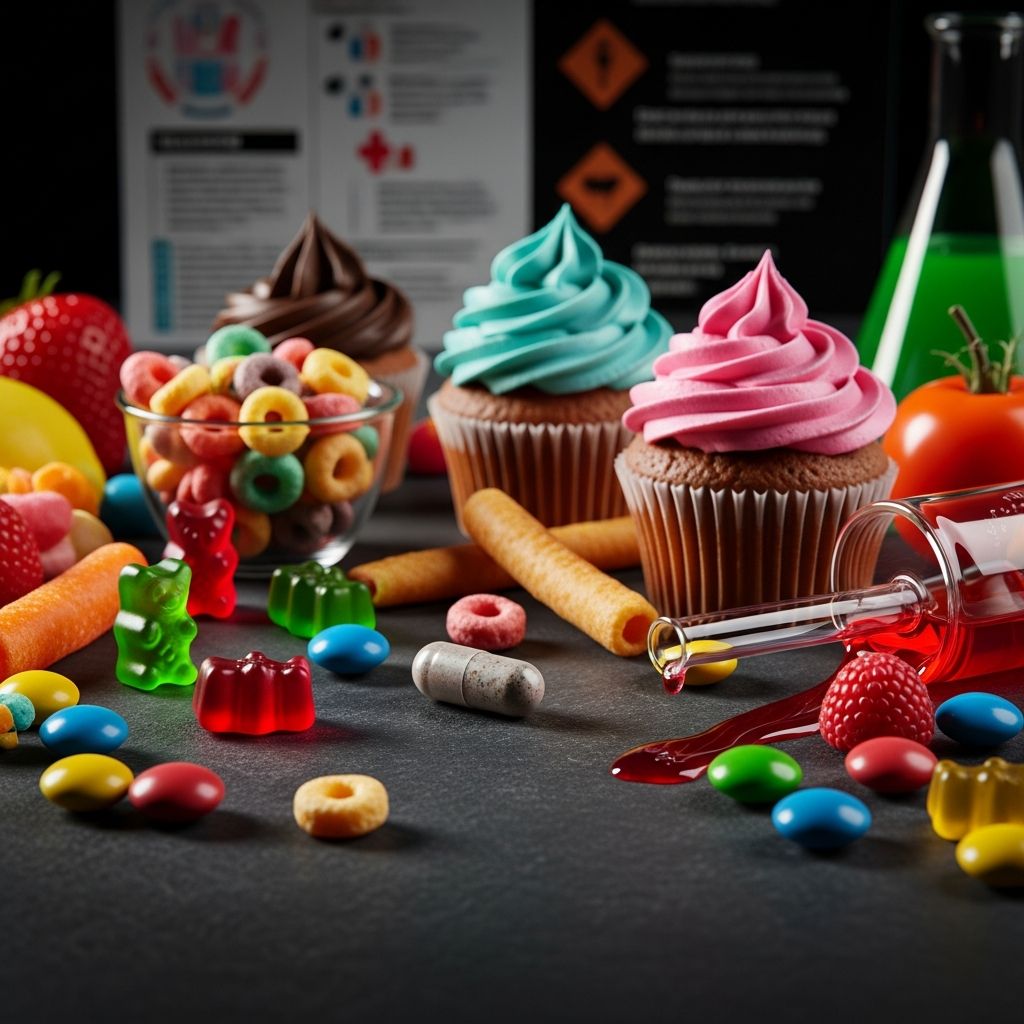 Uncover the surprising health dangers lurking in your favorite colorful foods and learn safer alternatives.
