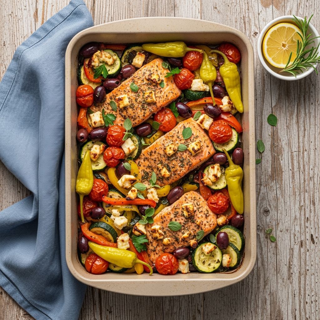 Simplify weeknight dinners with these make-ahead Mediterranean diet recipes designed for your 9x13 baking dish—healthy, flavorful, and effortless.