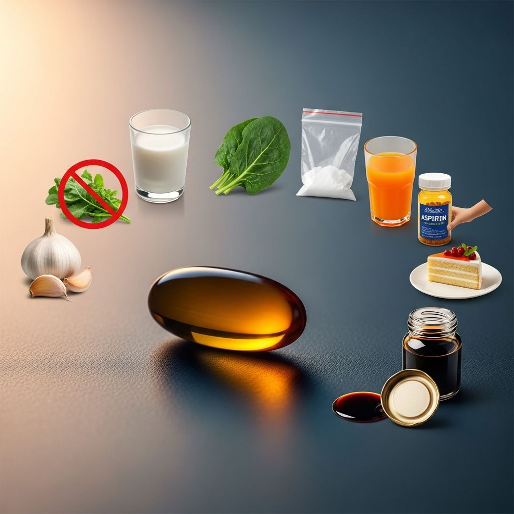 Discover key interactions and combinations to avoid with fish oil supplements for safe and effective use.