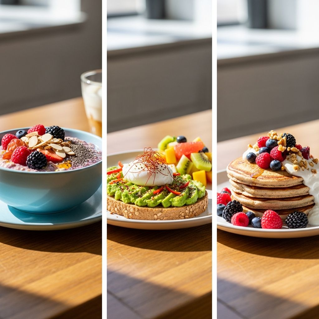 Quick, nutritious breakfasts ready in three simple steps with at least 8g fiber to keep you full and energized all morning long.