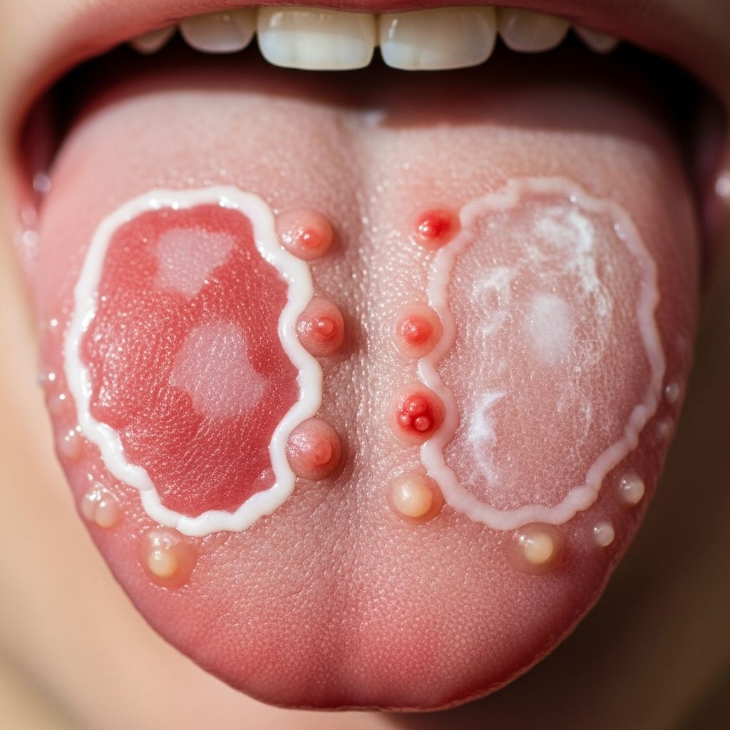 Discover common tongue health conditions, their symptoms, causes, and treatments for better oral and overall health awareness.
