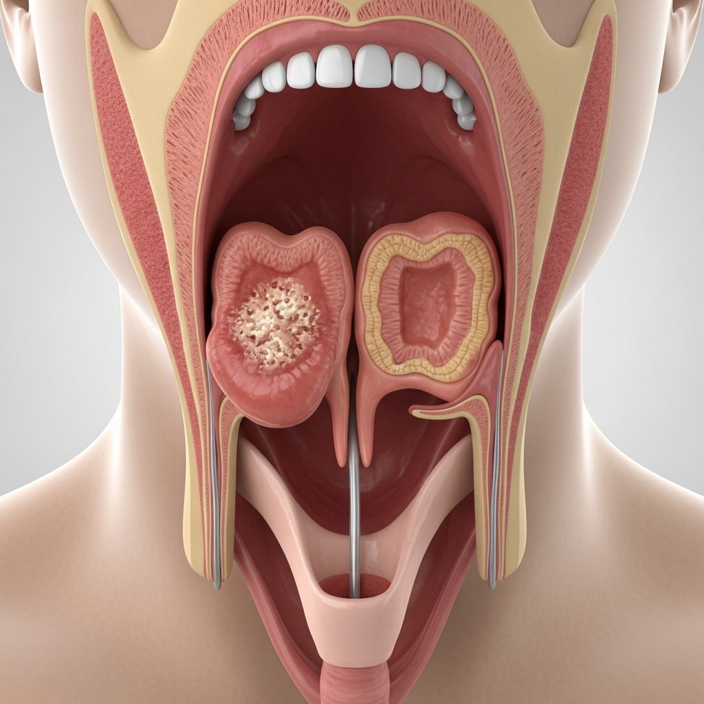 Tonsil Cancer Symptoms: Signs, Causes & Treatment Learn the key symptoms of tonsil cancer, risk factors, and treatment options to catch this disease early.