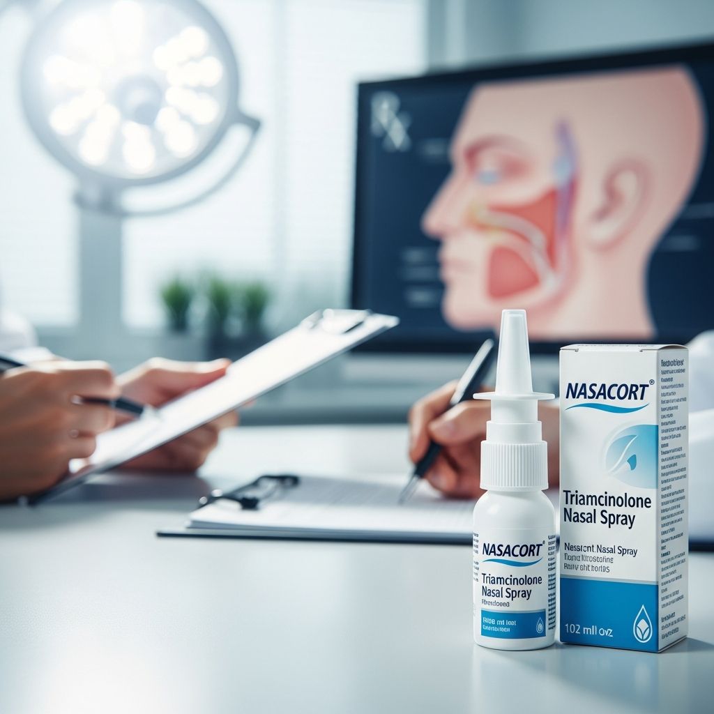 Effective relief from hay fever and allergy symptoms with triamcinolone nasal spray (Nasacort). Learn usage, dosage, and safety tips.