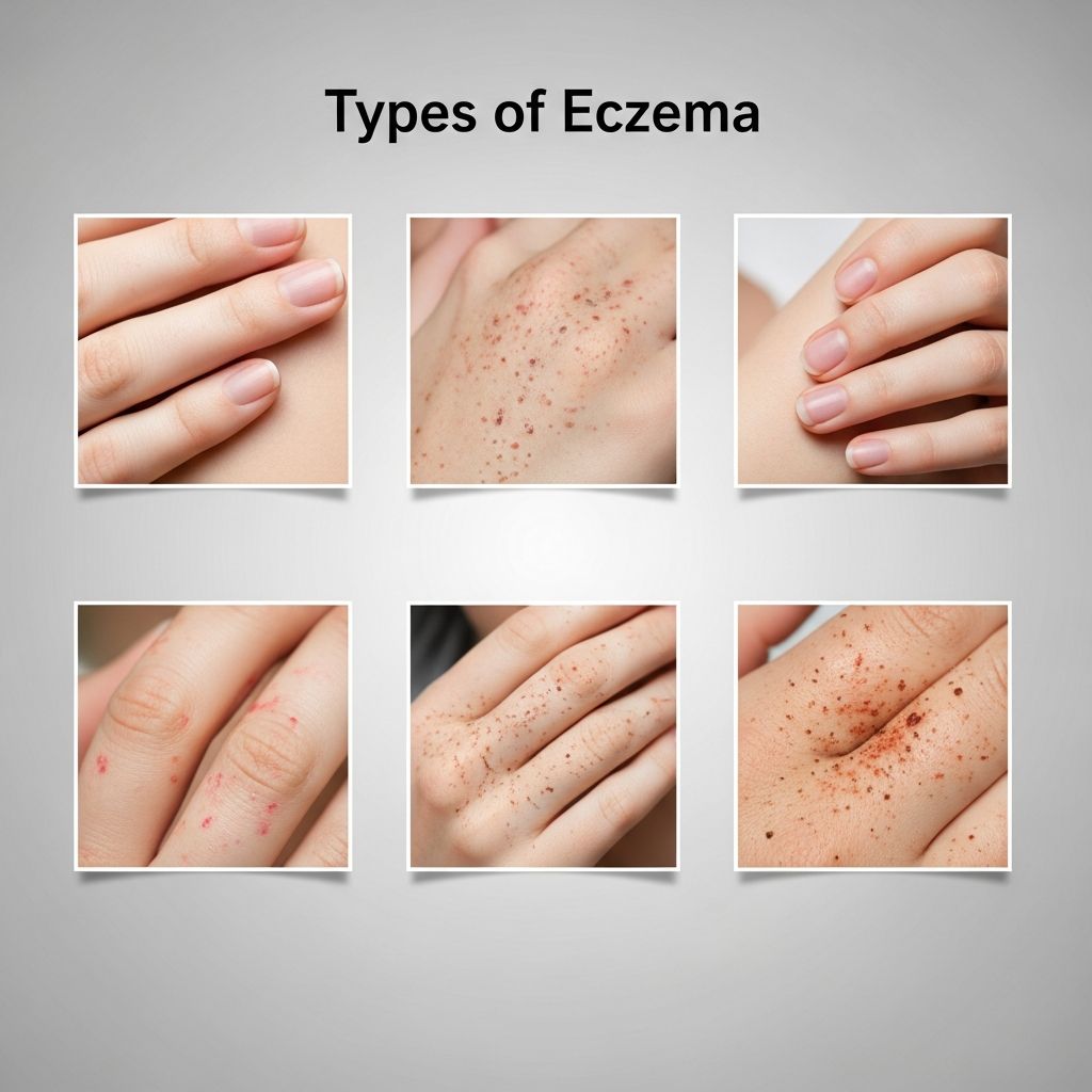 Explore the 7 main types of eczema, their unique symptoms, causes, triggers, and effective treatment strategies for better skin health.