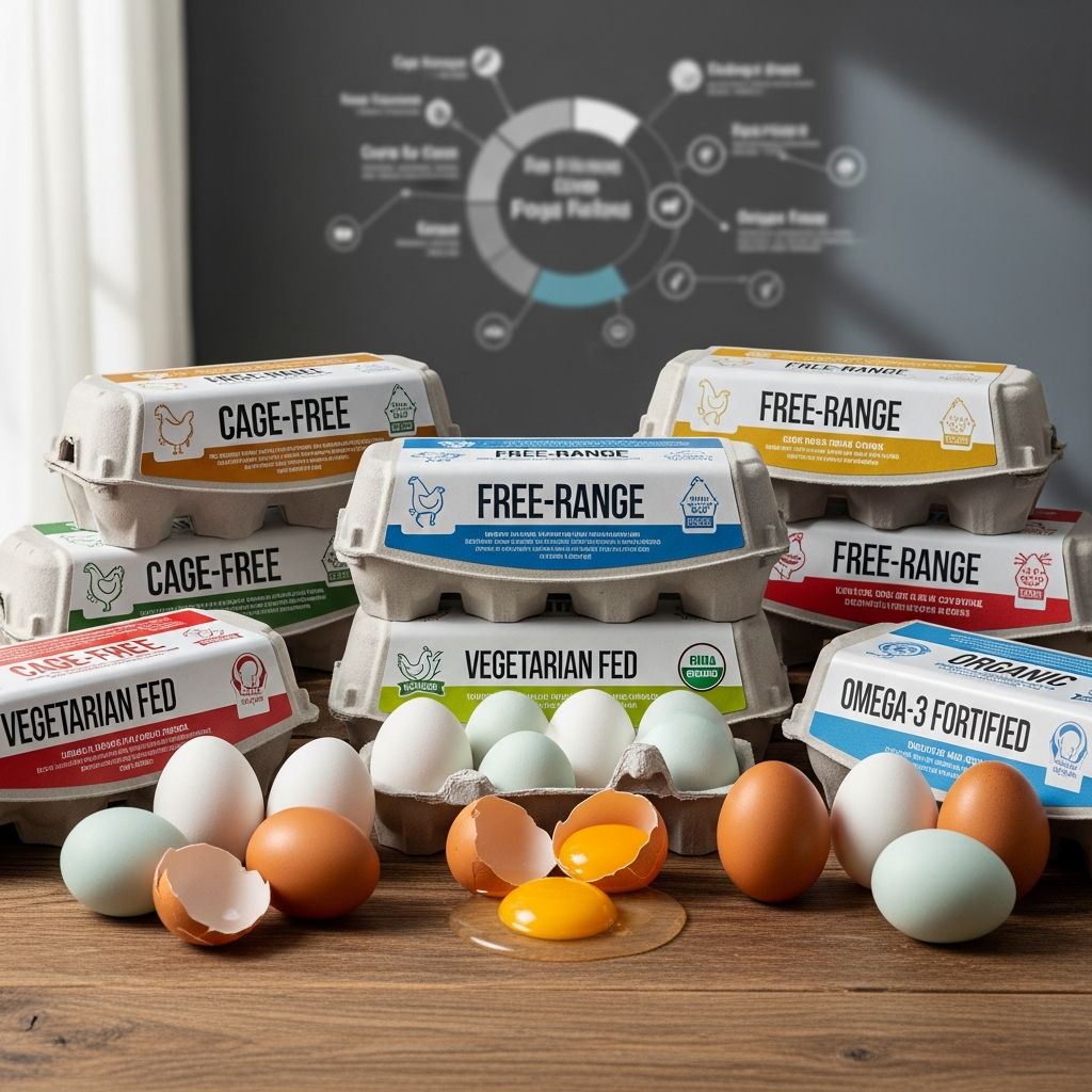 Decode egg carton labels and learn what brown, organic, and graded eggs really mean.