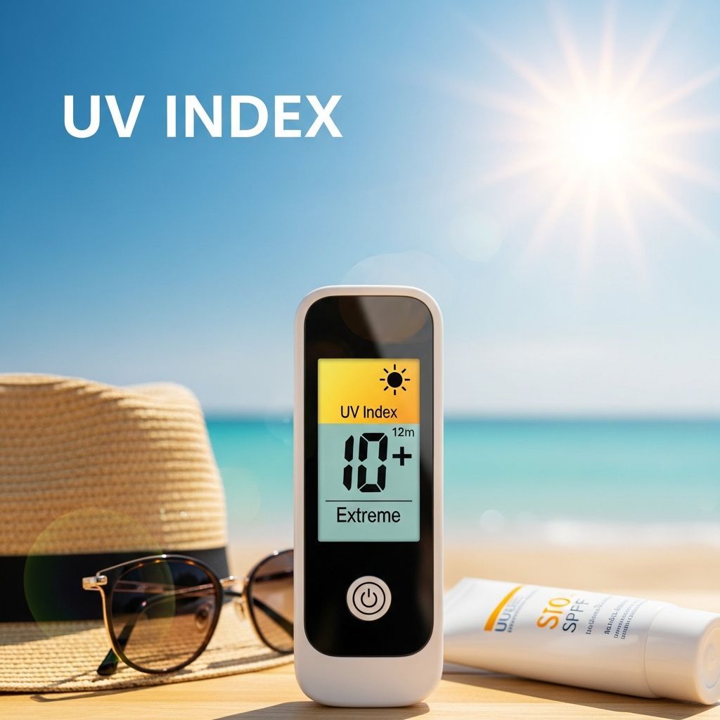 Understand the UV index scale, risks of sun exposure, and essential protection strategies to prevent skin damage and cancer.