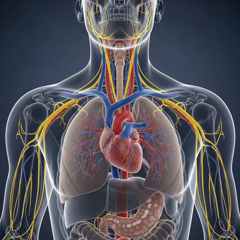 Discover the vagus nerve's vital role in regulating heart rate, digestion, and more, plus linked diseases and stimulation techniques.