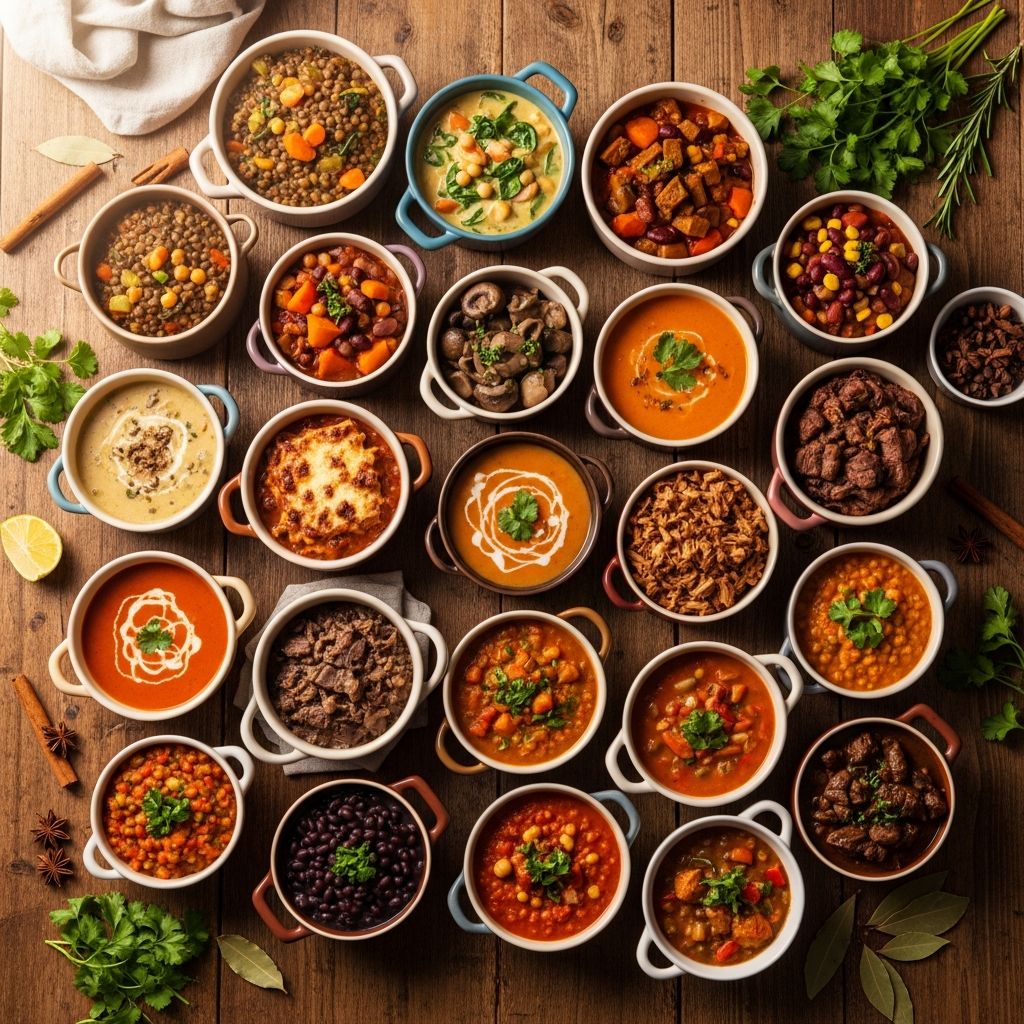 Delicious, hands-off vegan meals made easy with these 20 top-rated slow-cooker recipes perfect for busy weeknights and meal prep.