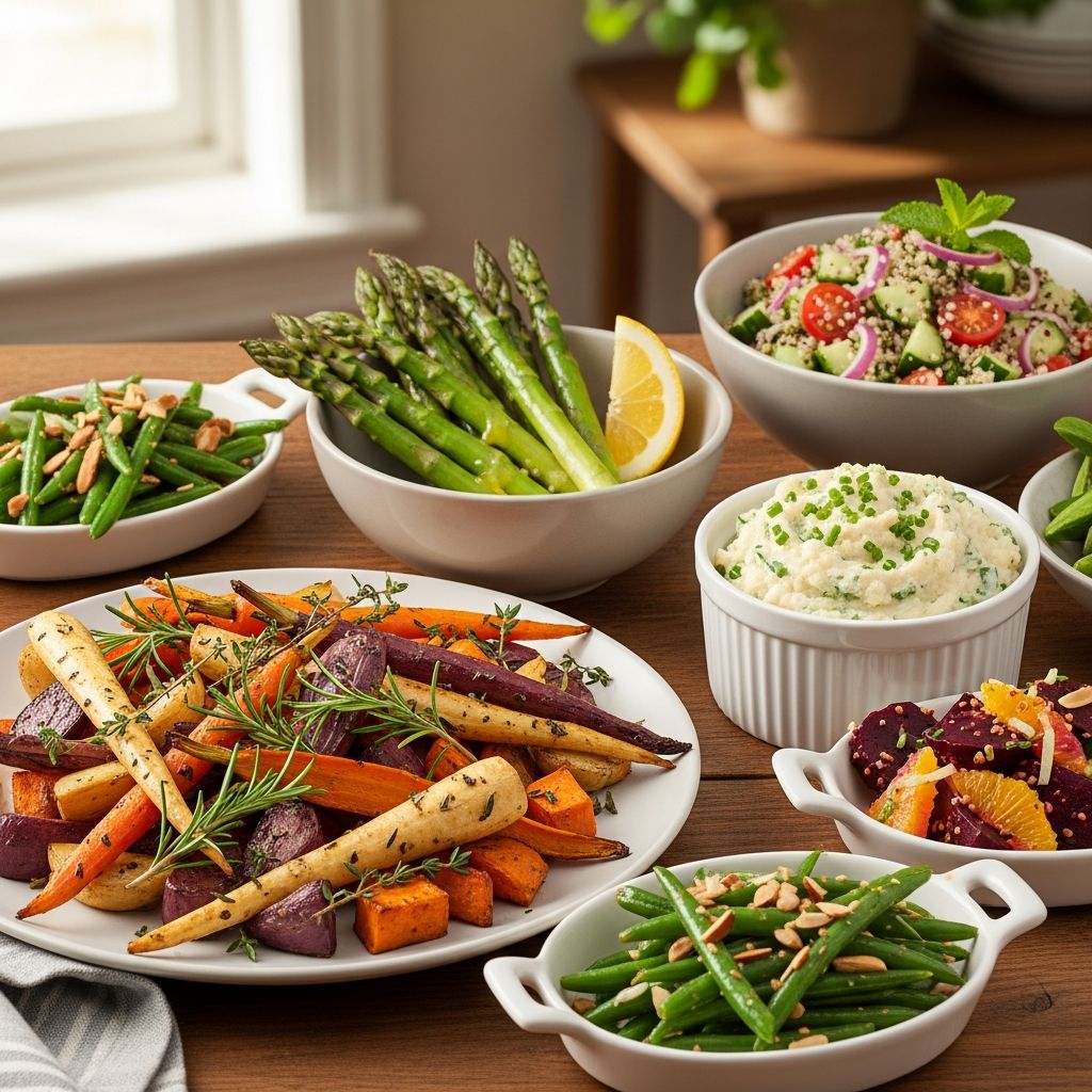 Discover delicious, easy vegan vegetable side dishes perfect for any meal, from roasted greens to sautéed delights.
