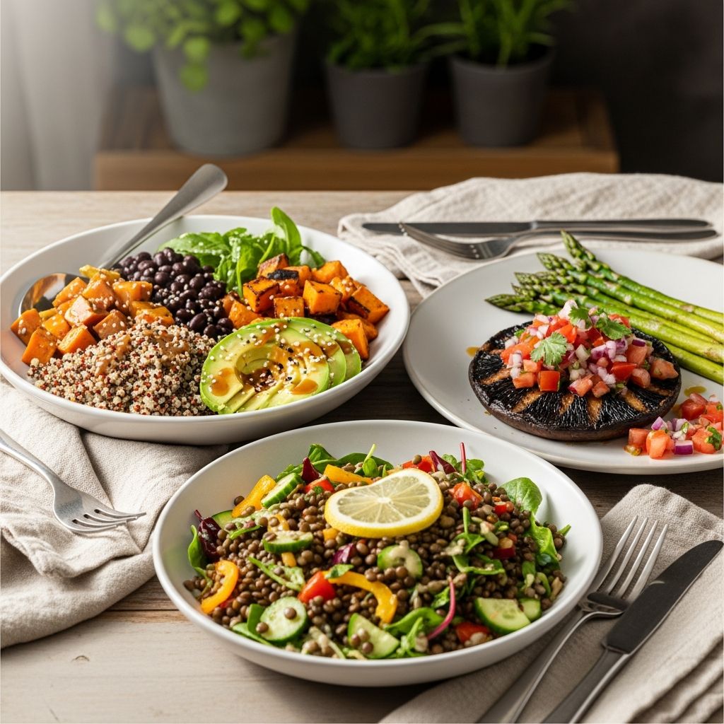 Vegetarian Dinner Recipes for Weight Loss Delicious, low-calorie vegetarian dinners that support weight loss while keeping you satisfied and nourished.