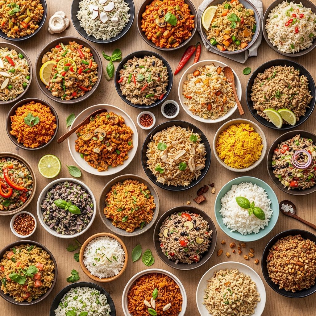 Discover 25 delicious vegetarian rice recipes packed with whole grains, veggies, and bold flavors for easy, nutritious meals.