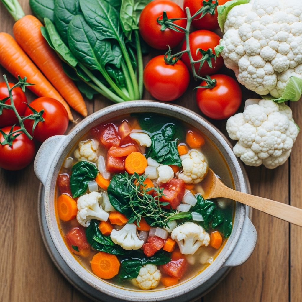 Discover 30 hearty vegetarian soups under 400 calories that promote satiety and support sustainable weight loss goals.