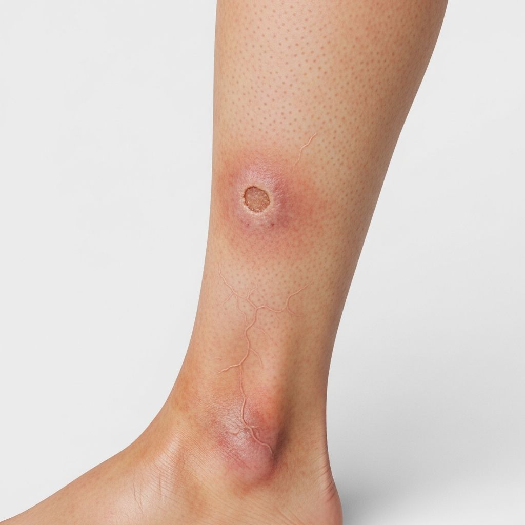 Understanding venous eczema: causes, symptoms, diagnosis, and effective management strategies for this common lower leg skin condition.