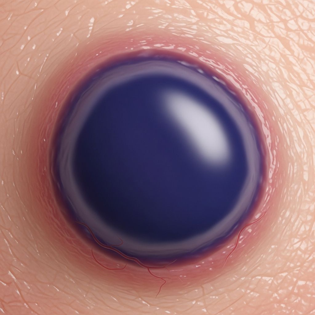 Explore detailed images and clinical insights into venous lakes, common vascular lesions on the lips and face.