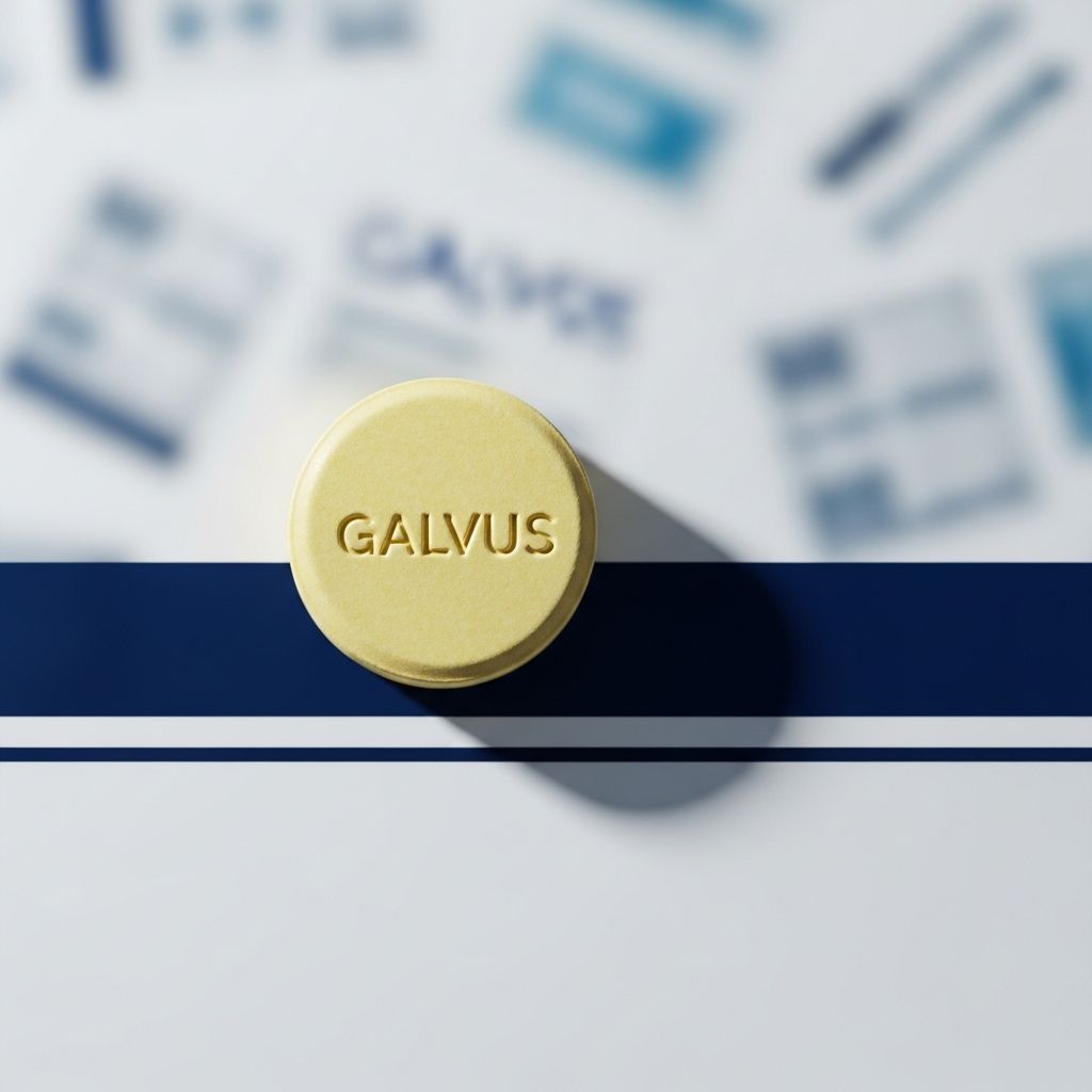 Vildagliptin (Galvus) helps manage type 2 diabetes by boosting insulin and reducing blood sugar levels effectively.