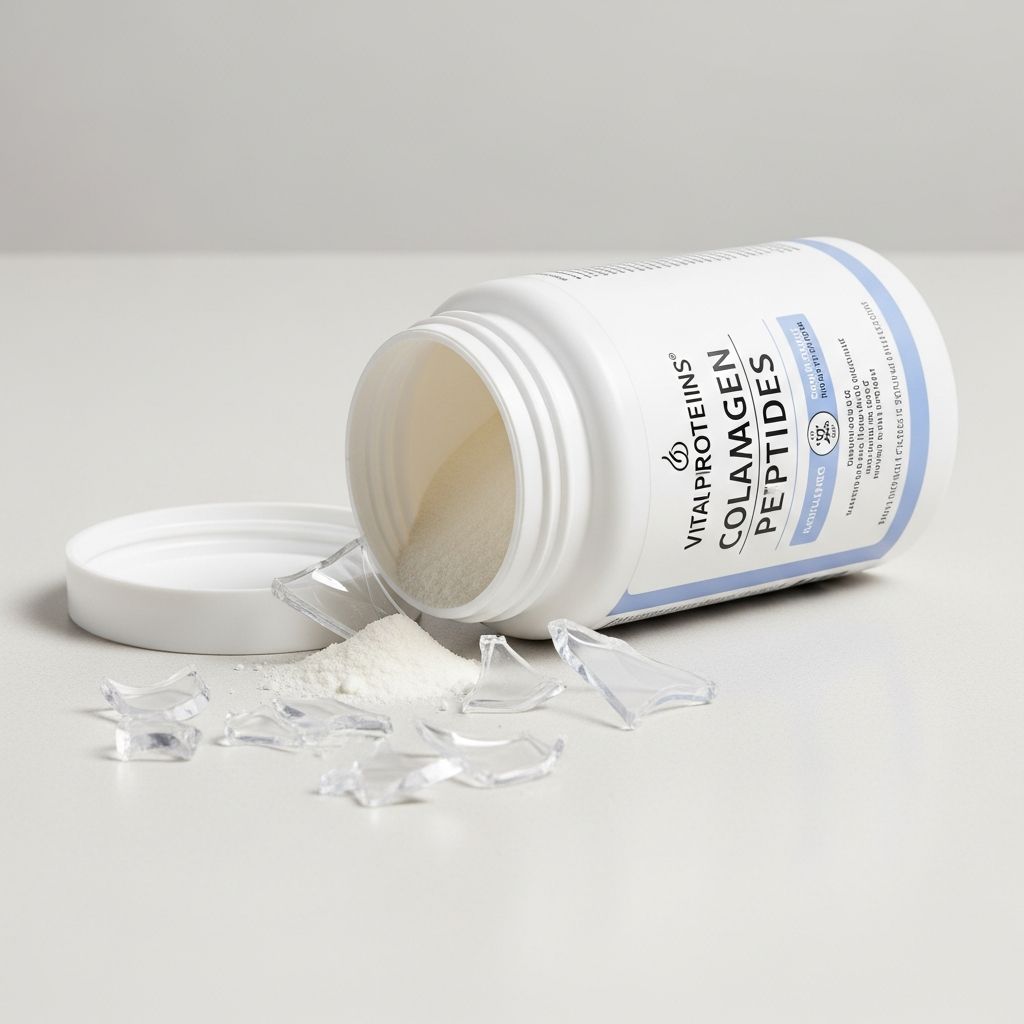 Vital Proteins recalls nearly 60,000 canisters of Collagen Peptides due to possible plastic contamination from broken lid pieces.