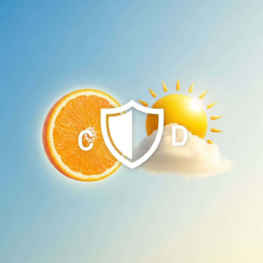 Comparing vitamin D and vitamin C: Which nutrient offers superior immune support, and how do they complement each other for optimal health?