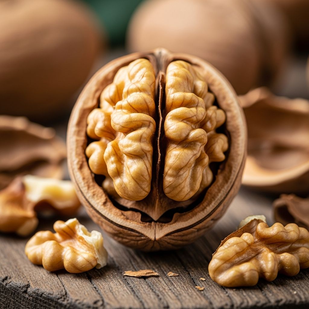 Discover the impressive health benefits of walnuts, from heart and brain health to gut support and cancer prevention.