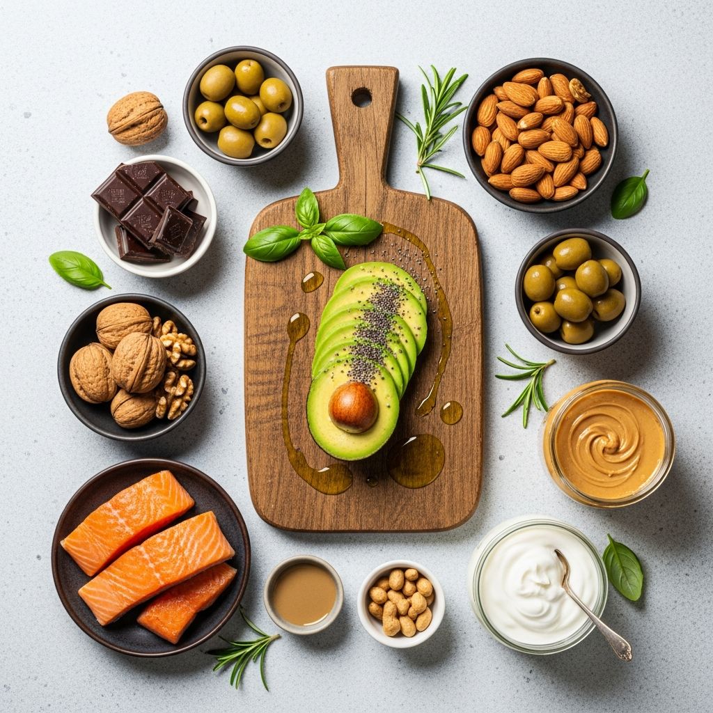 Boost your meals with healthy fats from avocados, nuts, seeds, and fish for better heart health and nutrition.