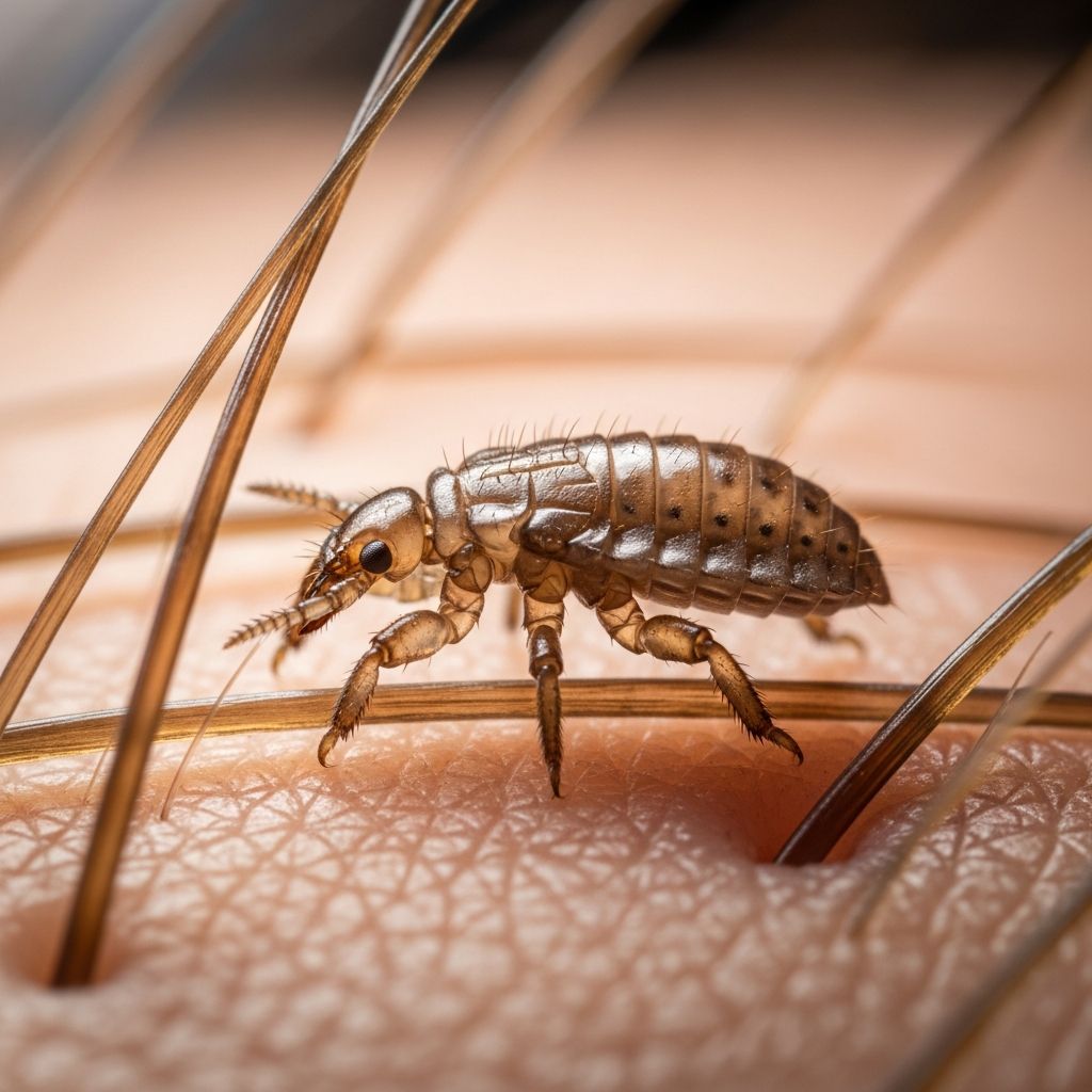 Identify head lice, nits, and body lice: Visual guide, life cycle, symptoms, and effective treatment strategies for quick removal.
