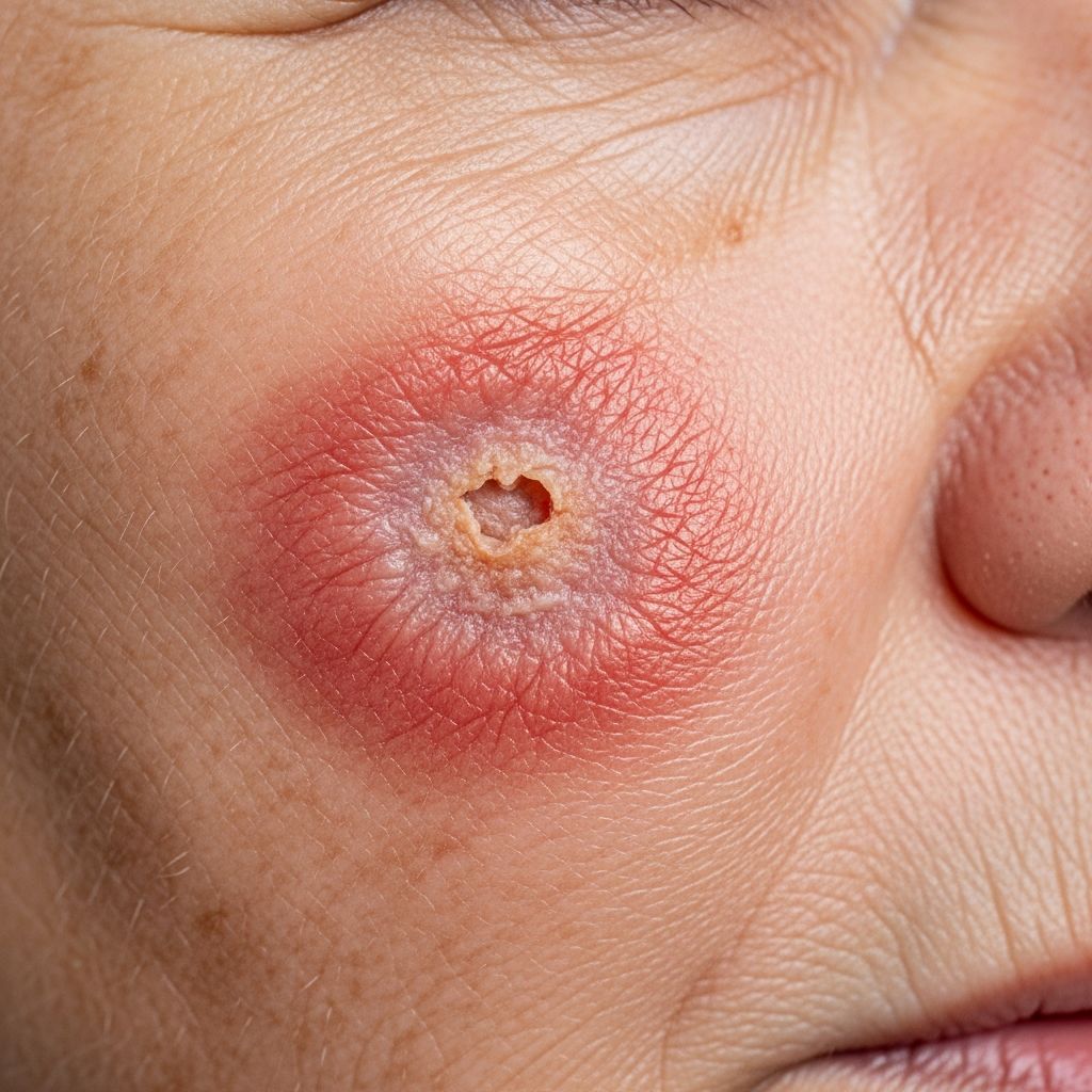 Recognize squamous cell carcinoma early: Identify scaly lumps, open sores, and other key signs of this common skin cancer for timely treatment.