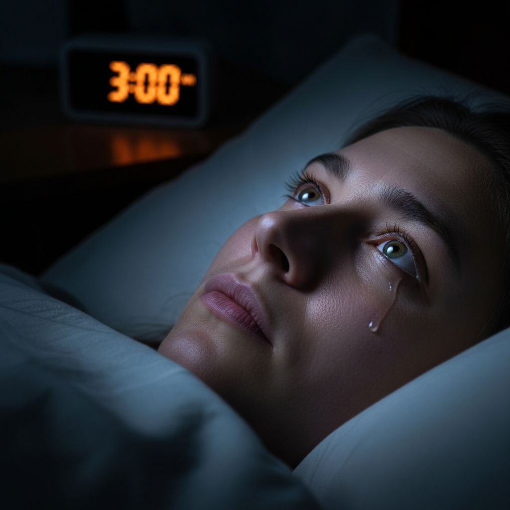 Insomnia sufferers describe the exhausting reality of being perpetually tired yet unable to fall asleep, revealing its profound daily impact.