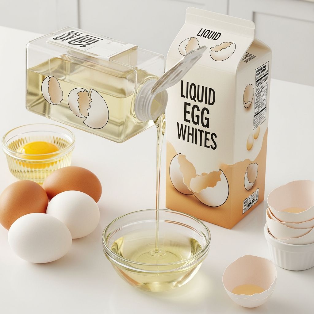 Unpack the truth about store-bought liquid egg whites: ingredients, nutrition, safety, and how they compare to fresh for your kitchen needs.
