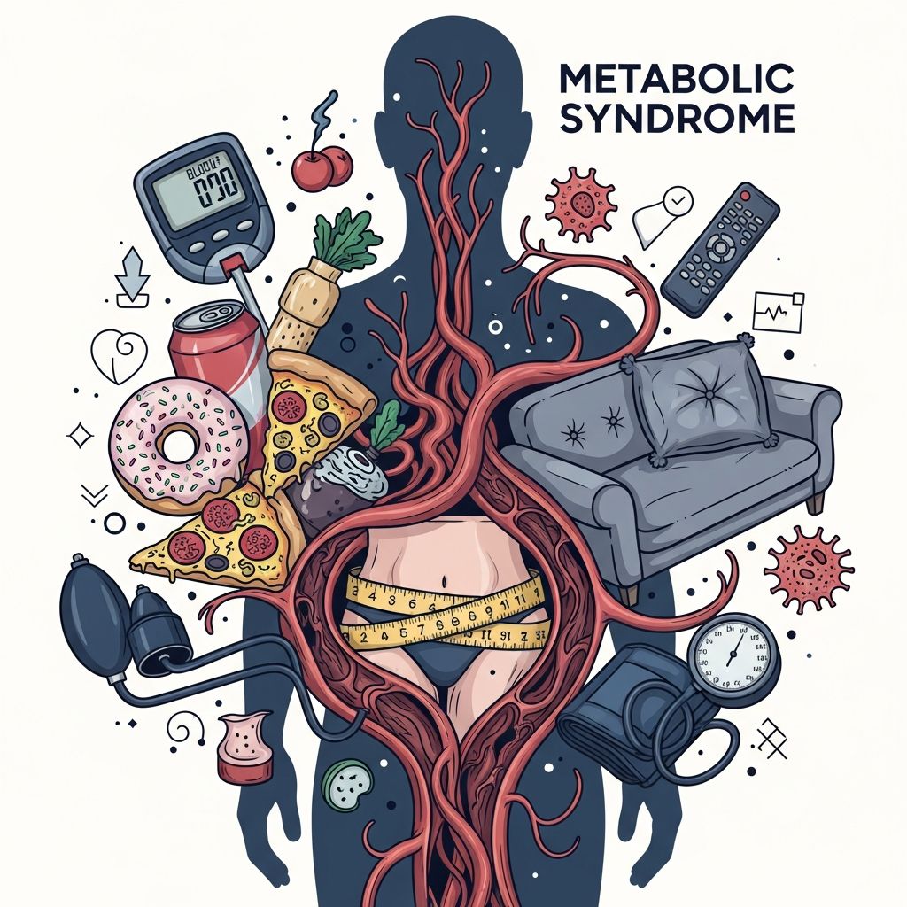 Understand metabolic syndrome: a cluster of conditions raising risks for type 2 diabetes and cardiovascular disease, with lifestyle changes key to prevention.