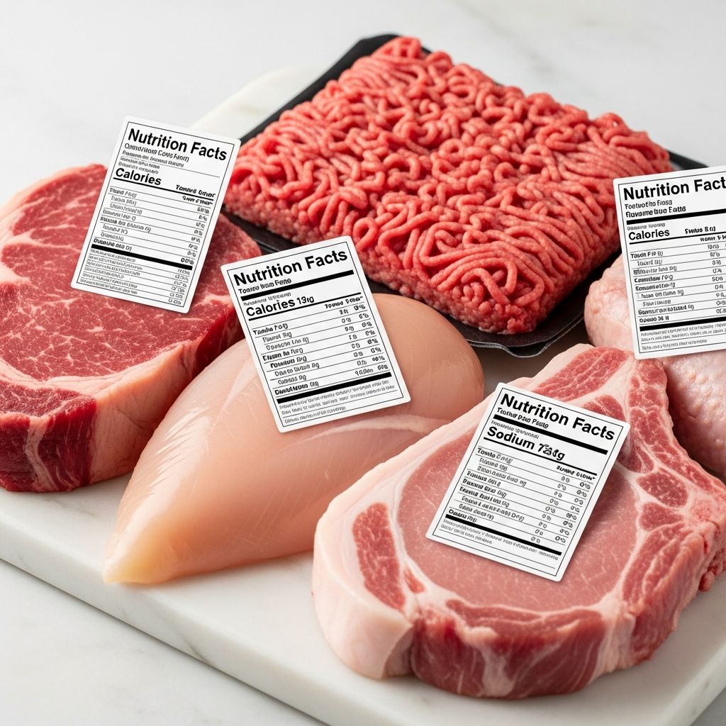 Decode meat nutrition labels to make informed choices for a balanced diet and better health outcomes.