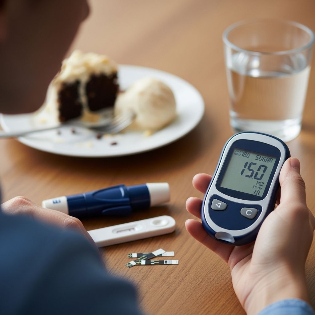 What to Do If You Eat Too Much Sugar with Diabetes Expert advice on managing blood sugar spikes after overindulging in sugar for people with diabetes.
